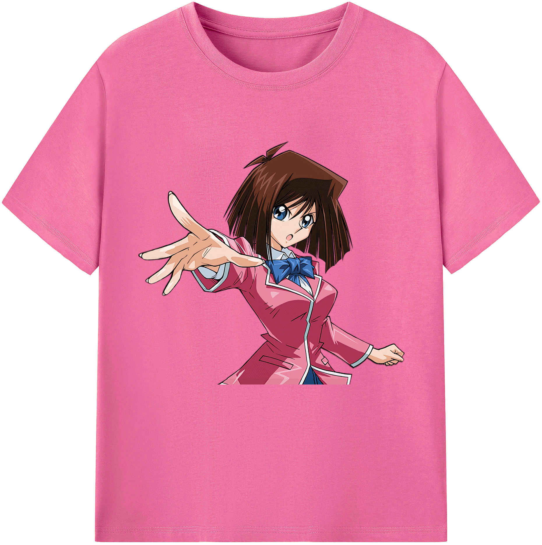 （画像用） 遊☆戯☆王 Yu-Gi-Oh! レディースカジュアルプリントTシャツ（綿100％）